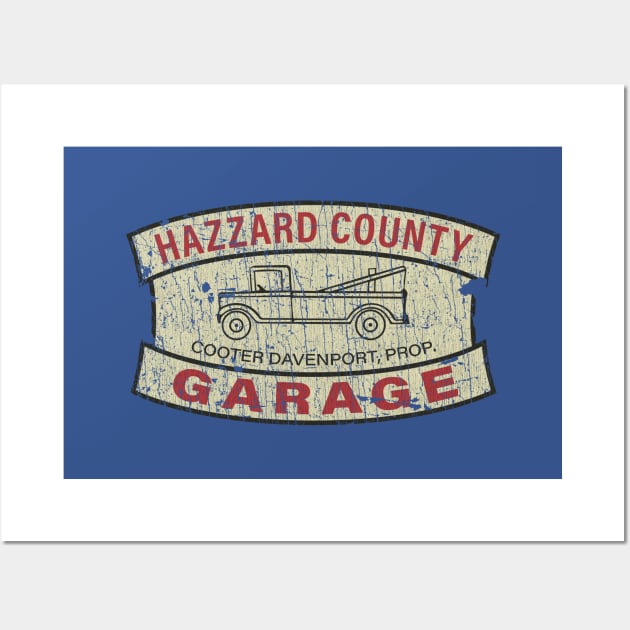 Hazzard County Garage 1979 Wall Art by JCD666